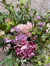 Cargar imagen en el visor de la galería, Ramo flor natural tonos rosas